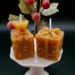 Holiday Beeswax Candles