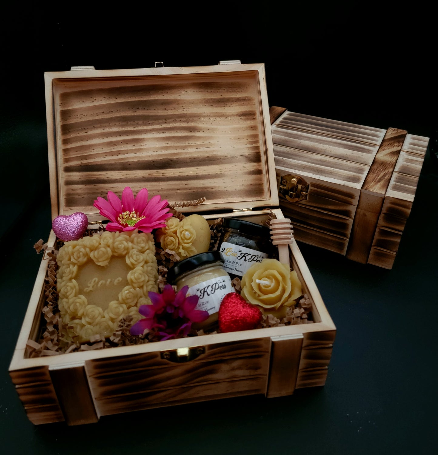 Wood Keepsake Boxes (Valentine's)