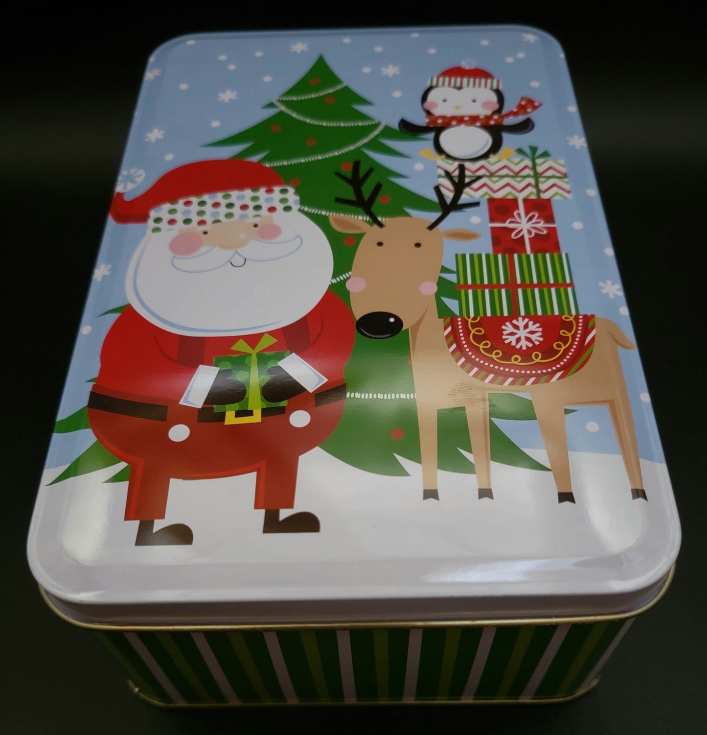 Festive Rectangle Tins