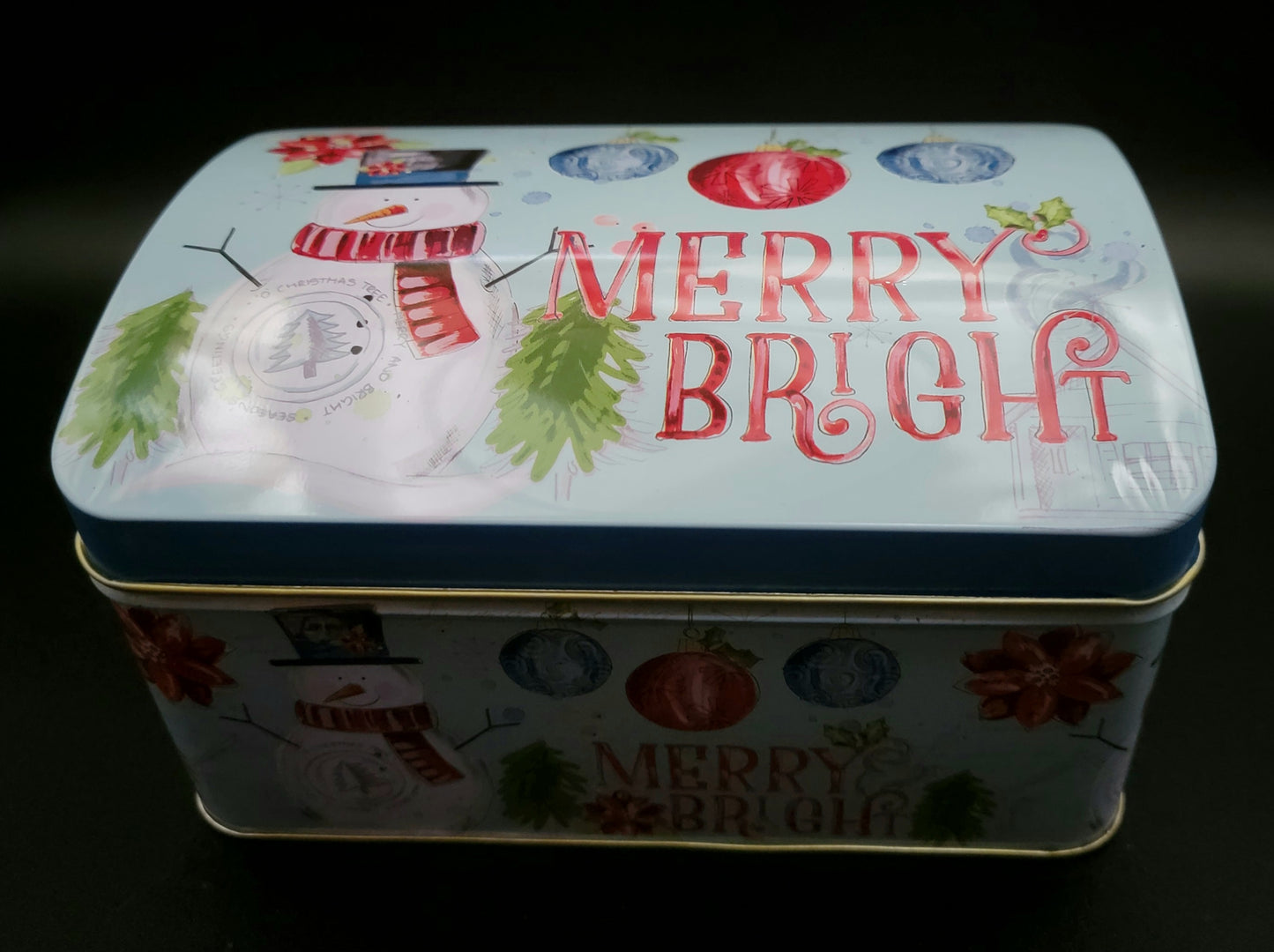 Festive Rectangle Tins