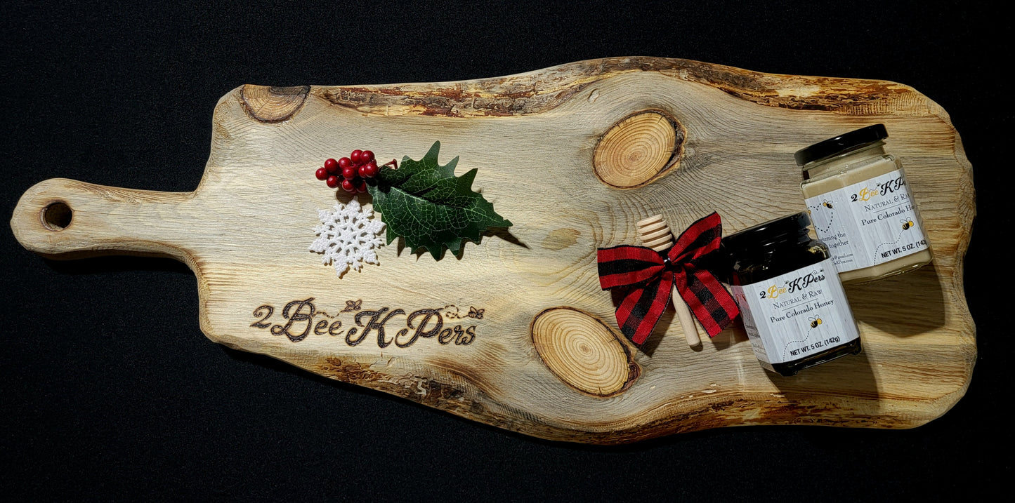 Rough Edge Charcuterie Boards (Holiday)