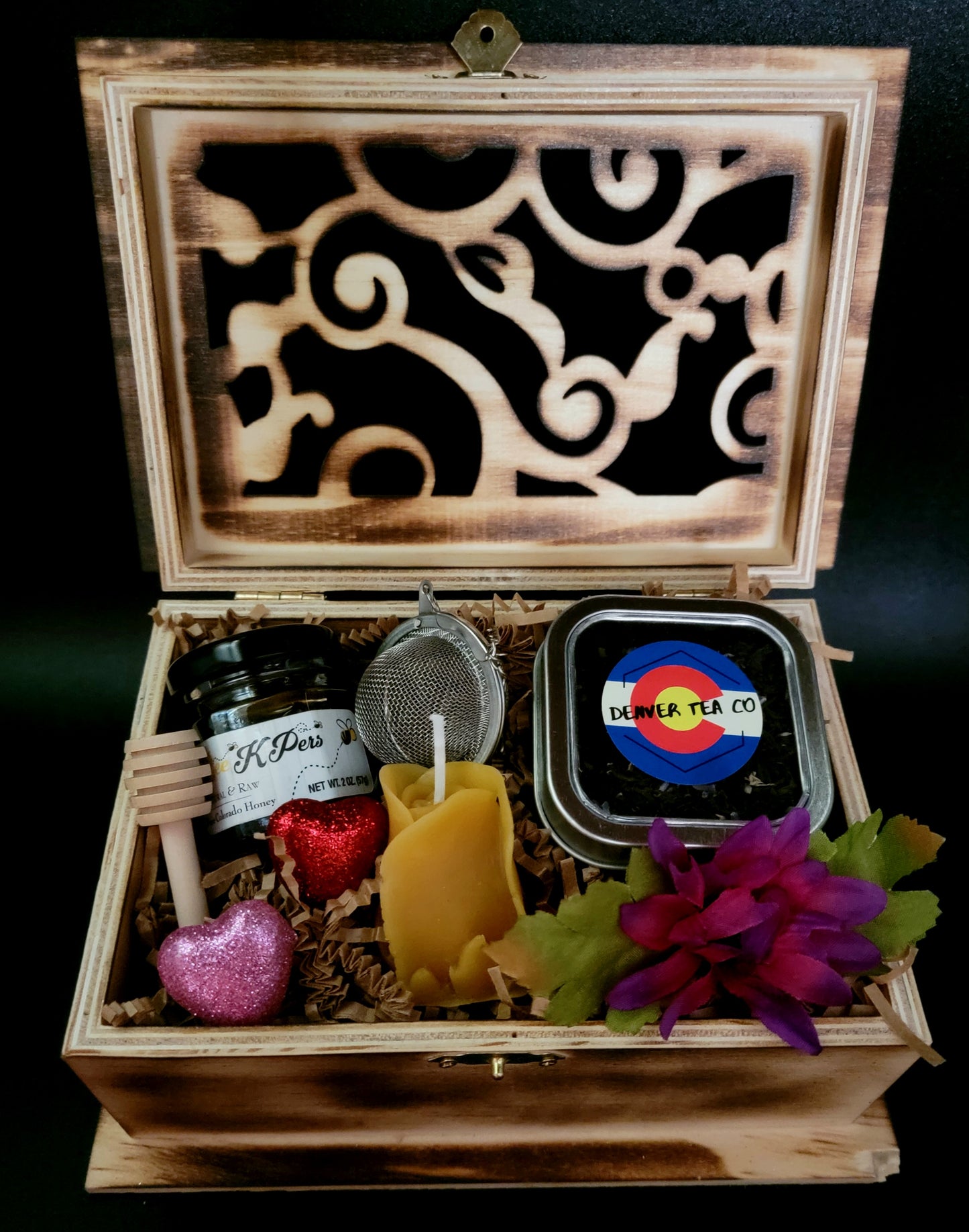 Wood Keepsake Boxes (Valentine's)