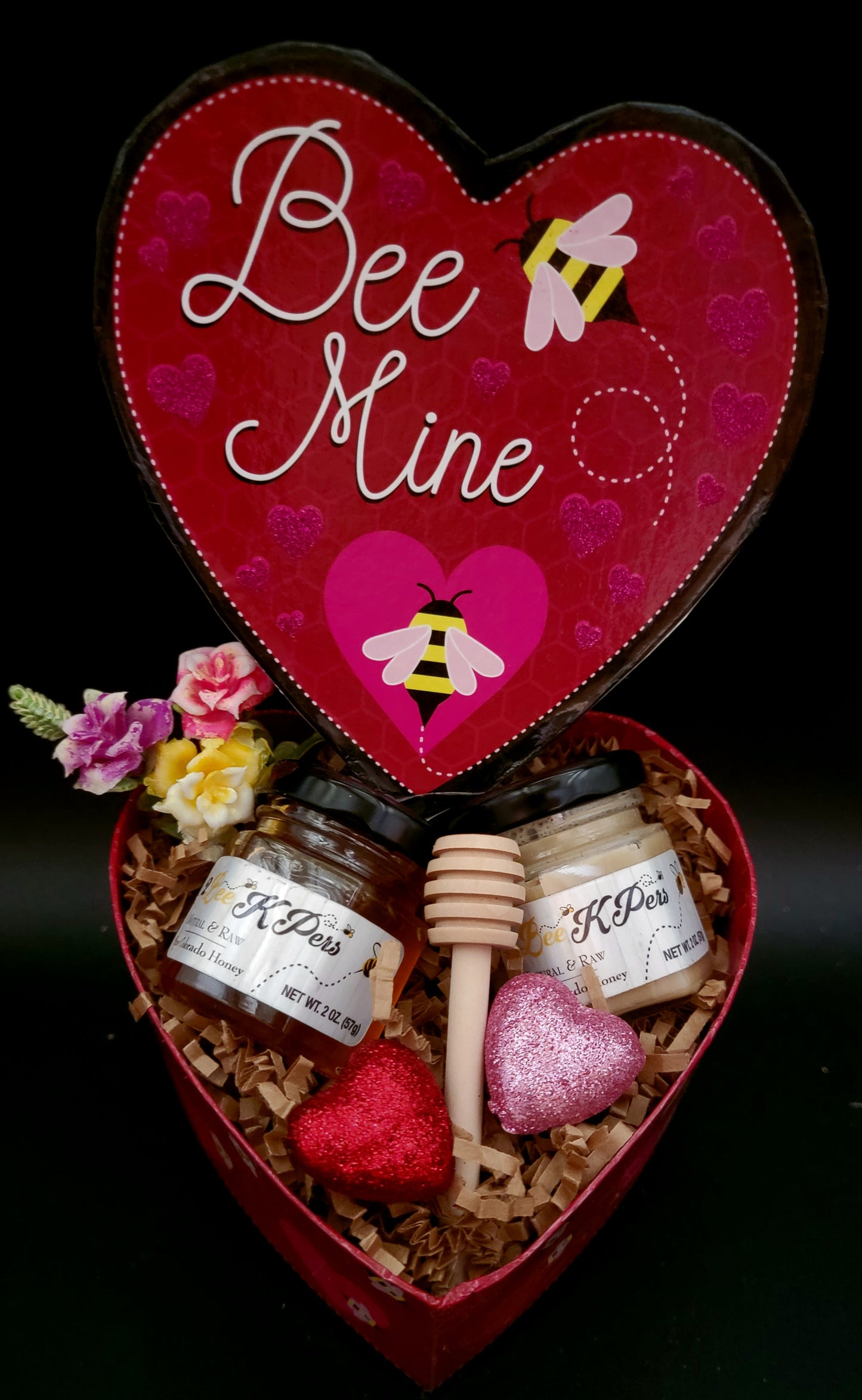 Bee Mine Heart Box