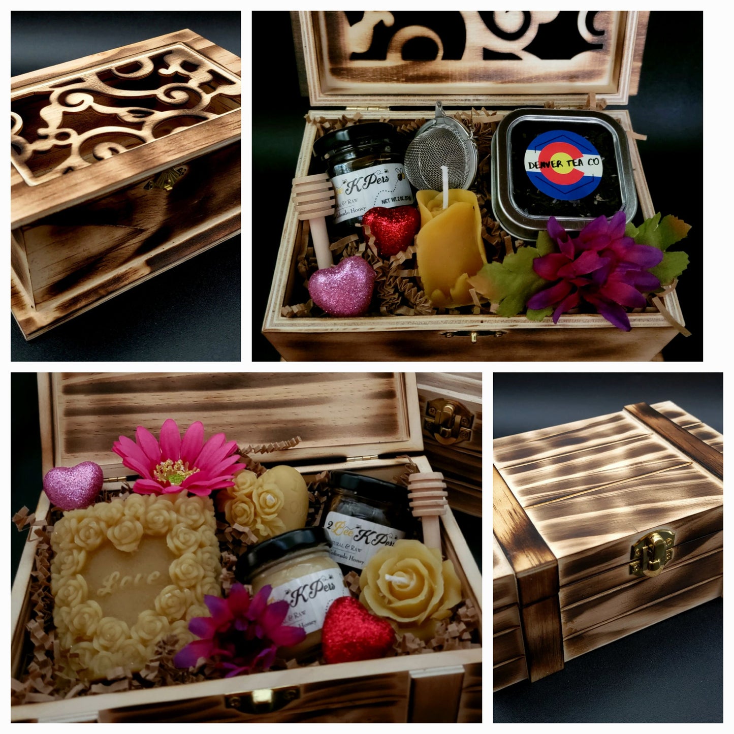 Wood Keepsake Boxes (Valentine's)