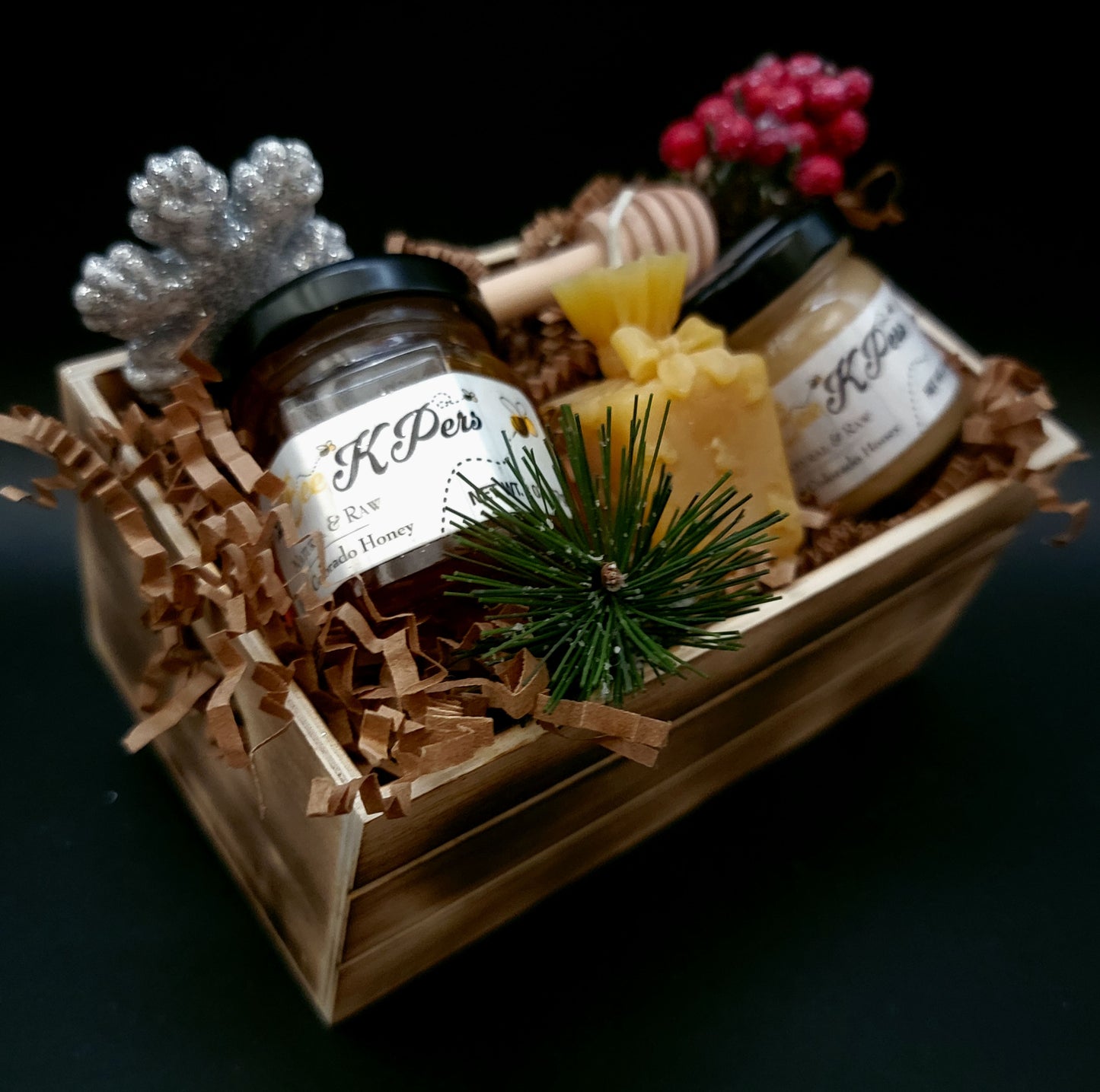 Wood Mini Crates (Holiday)