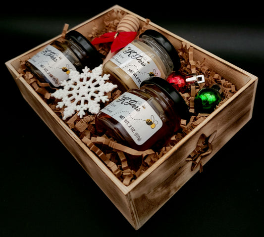 Wood Mini Star Tray (Holiday)