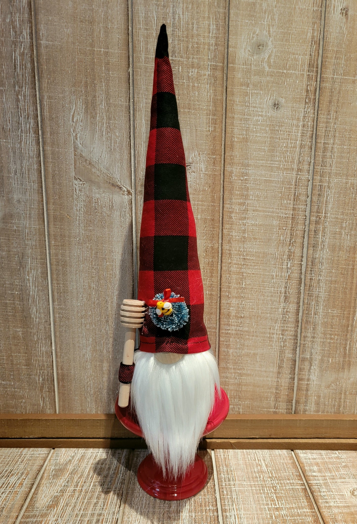 Holiday Bee-Themed Plush Gnomes