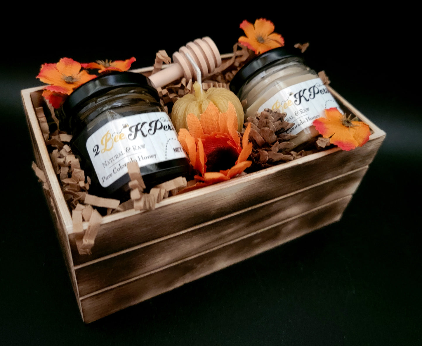 Wood Mini Crate (Fall)