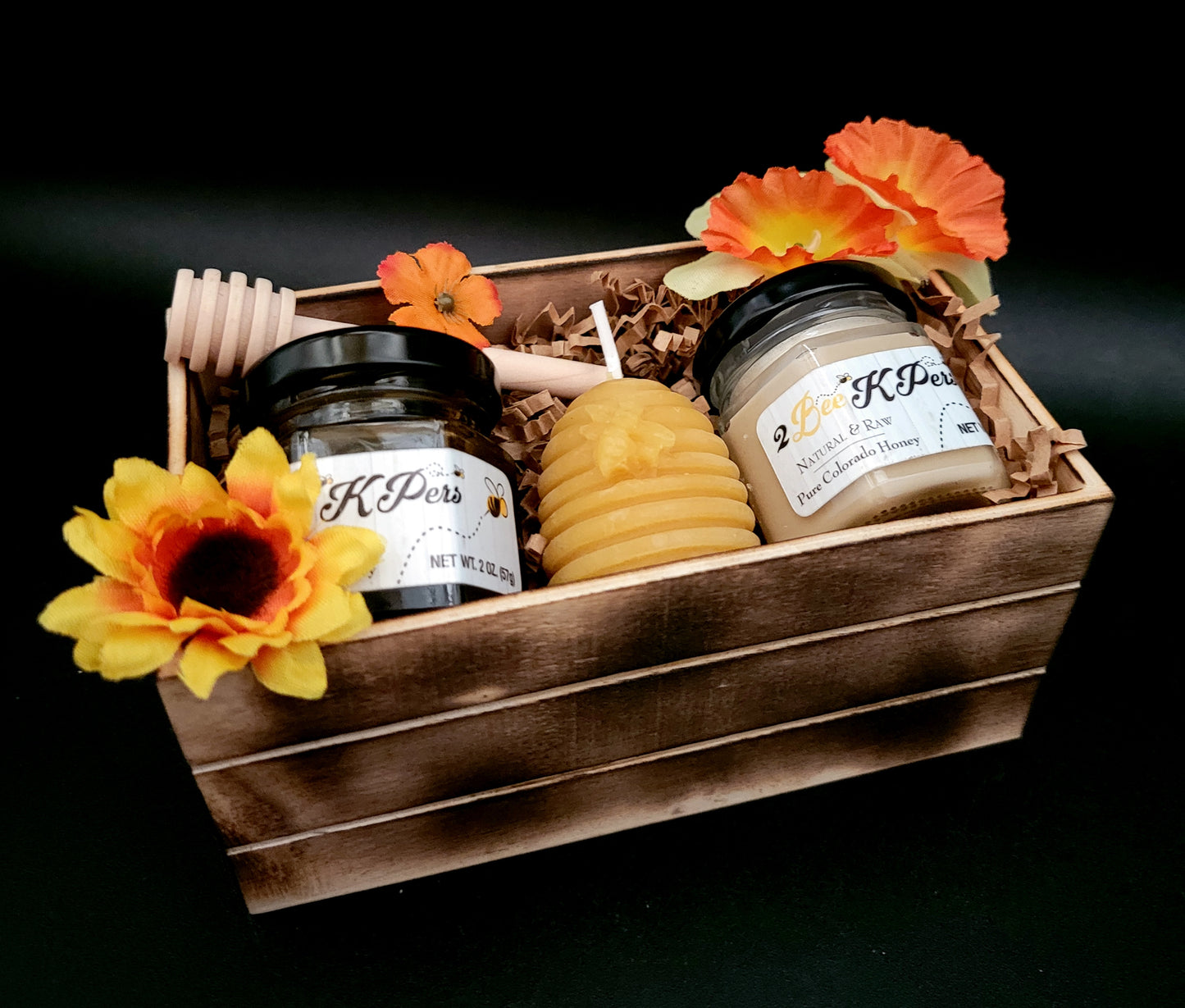 Wood Mini Crate (Fall)