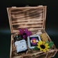 Wood Keepsake Treasure Spring Box