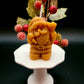 Santa Beeswax Candle