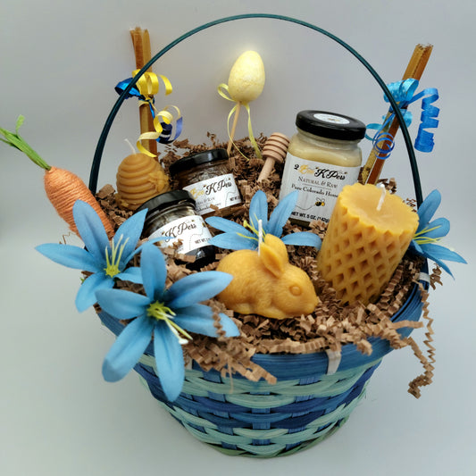 Blue Easter Basket