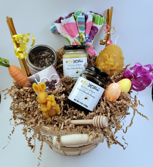 Natural Spring Flair Easter Basket