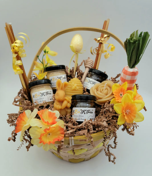 Yellow Easter Basket