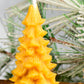 Evergreen Tree Beeswax Candle