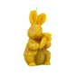 Rabbit with Carrot Beeswax Candle