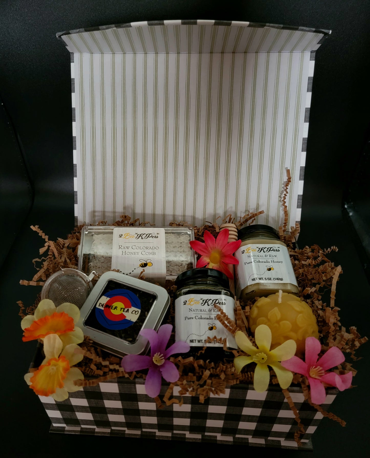 Buffalo Plaid Spring Box