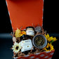 Orange Plaid Spring Box