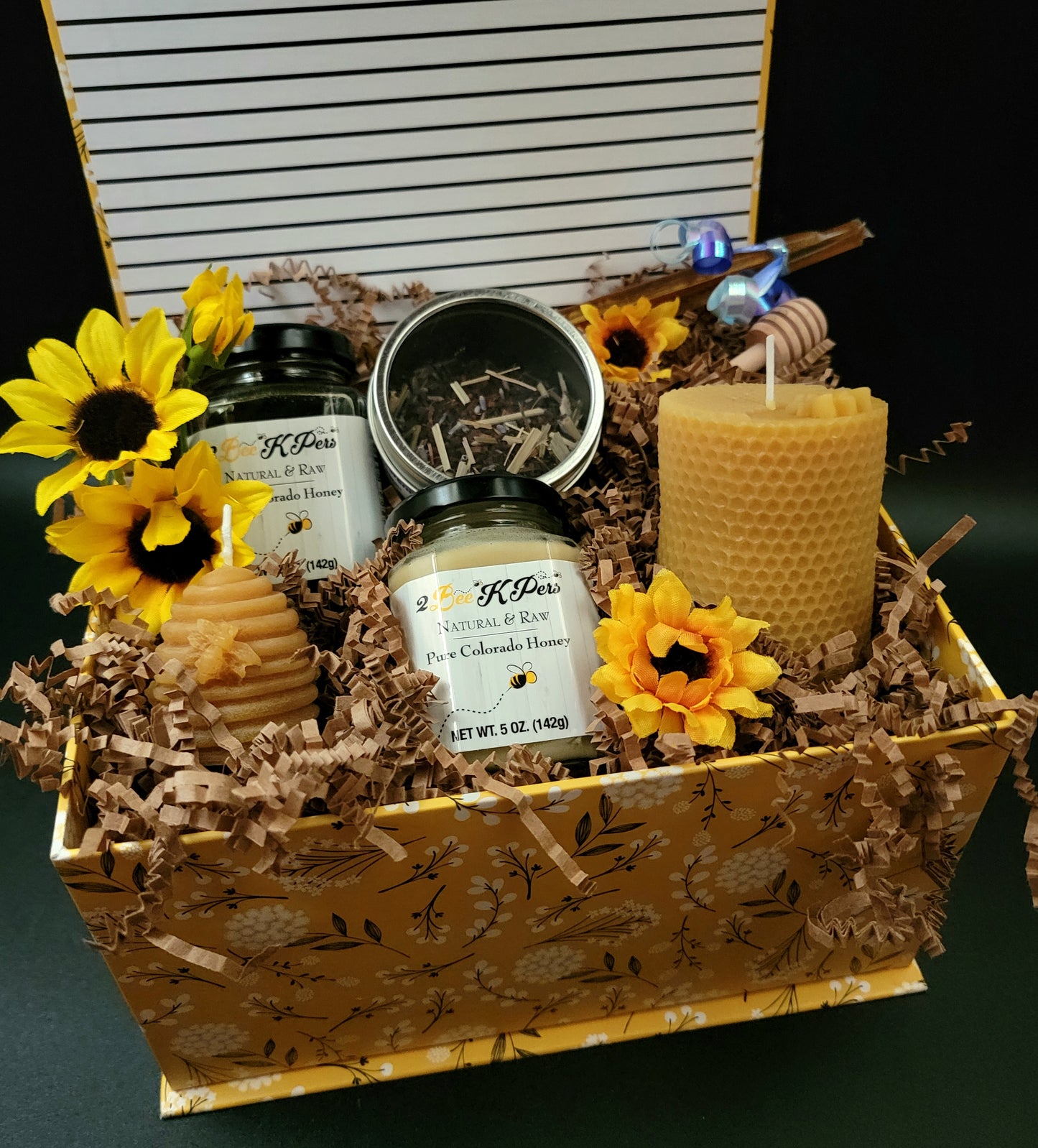 Yellow Blossom Spring Box