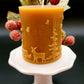 Christmas Night Pillar Beeswax Candle