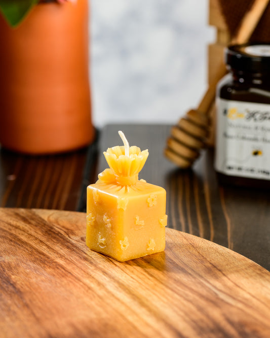 Gift Bag Beeswax Candle