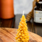 Evergreen Tree Beeswax Candle