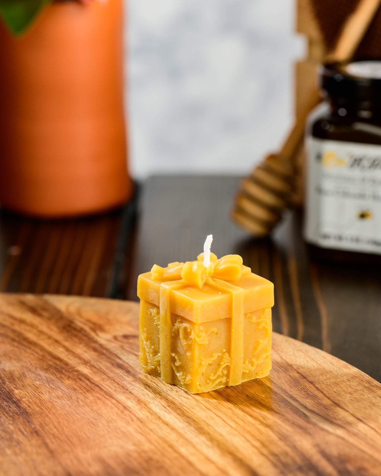 Present Beeswax Candle