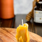 Tall Rose Beeswax Candle