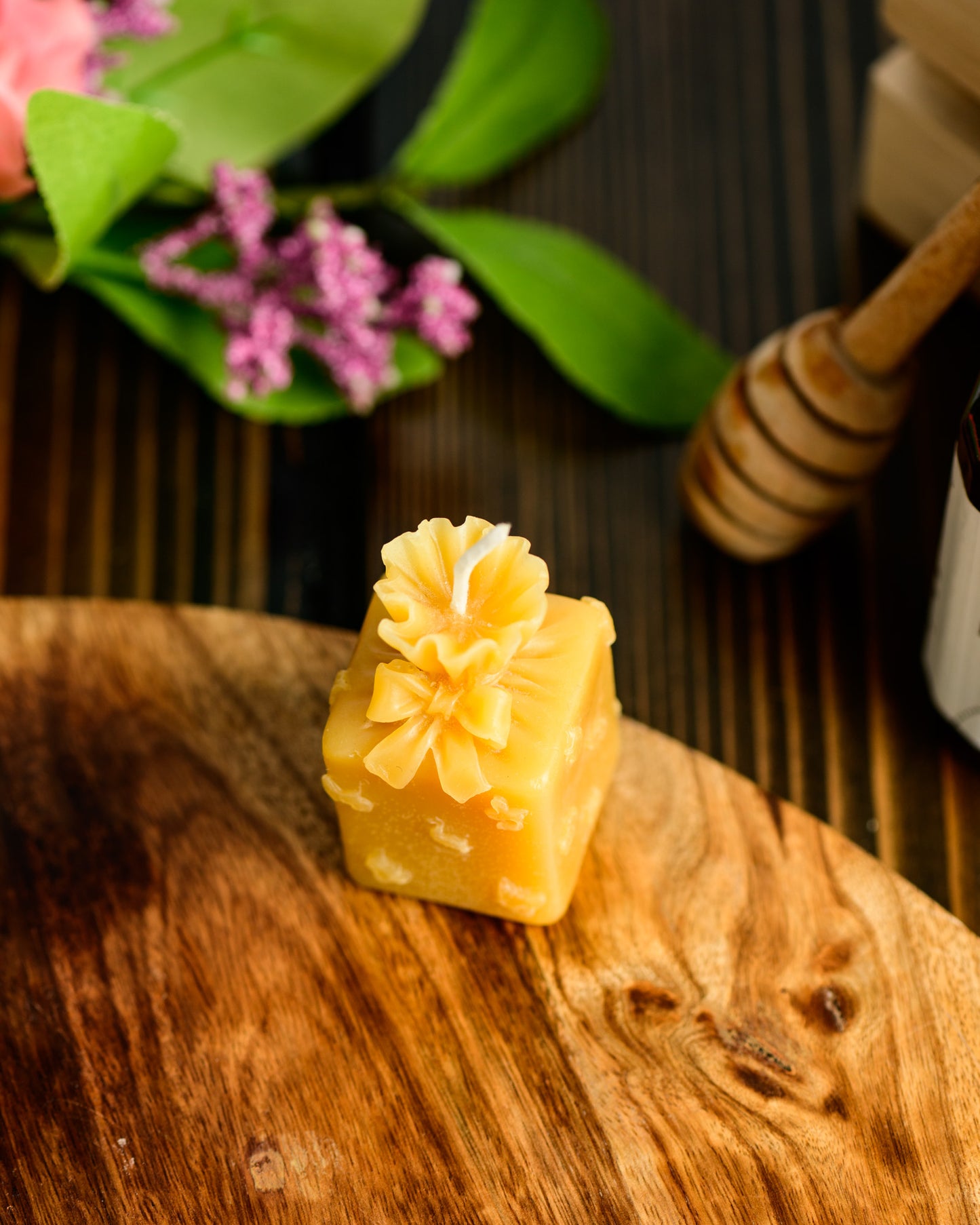 Gift Bag Beeswax Candle