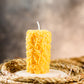 Rose Love Pillar Beeswax Candle